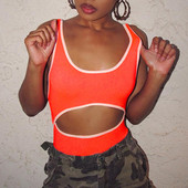 Îmbrăcăminte de vară 2020 pentru femei, solid, sexy, scobit bodycon, salopete de corp, fără mâneci, fără spate