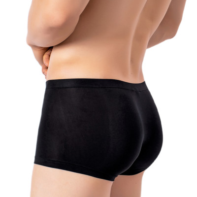 Boxer sexy Chiloți pentru bărbați Boxeri cu gheață Lenjerie de corp Husă în U Chiloți respirabili pentru bărbați Boxer pentru bărbați, ultra-subțiri, solidi