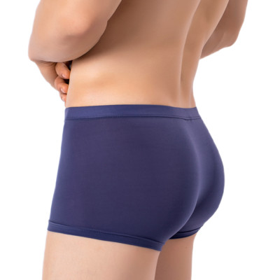 Boxer sexy Chiloți pentru bărbați Boxeri cu gheață Lenjerie de corp Husă în U Chiloți respirabili pentru bărbați Boxer pentru bărbați, ultra-subțiri, solidi