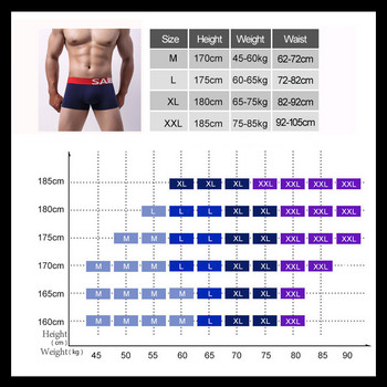 EXILIENS Brand New Boxer Mens Underwear Cotton Cueca Masculina Ropa Interior Hombre Boxers Мъжки боксерки Calzoncillos M-XXL