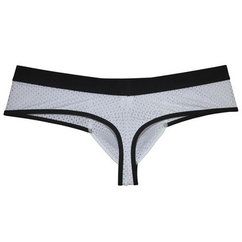 Мъжко бельо Дишащи бразилски бикини Ultra Cheeky Boxers Thong Bokserki Bermuda Masculina