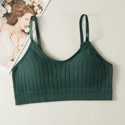 ASHEYWR Ženski ljepotica Grudnjaci za leđa Visoko elastični Push Up otporni na udarce Tube Top Donje rublje Pleteni kamisole Bralette Ženski