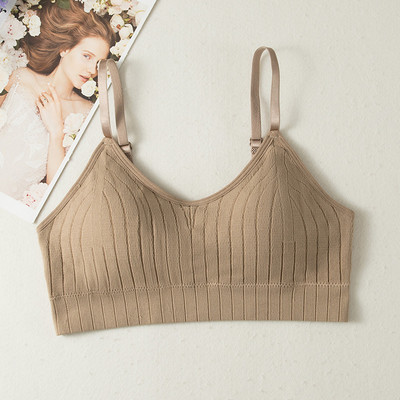 ASHEYWR Ženski ljepotica Grudnjaci za leđa Visoko elastični Push Up otporni na udarce Tube Top Donje rublje Pleteni kamisole Bralette Ženski