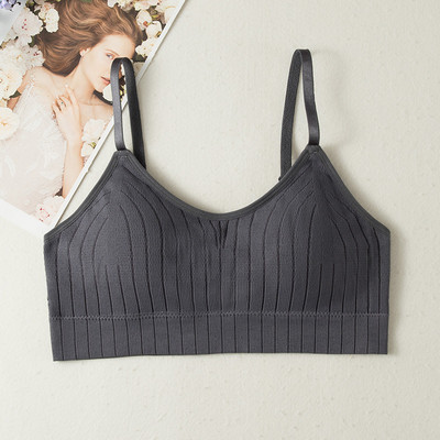 ASHEYWR Ženski ljepotica Grudnjaci za leđa Visoko elastični Push Up otporni na udarce Tube Top Donje rublje Pleteni kamisole Bralette Ženski