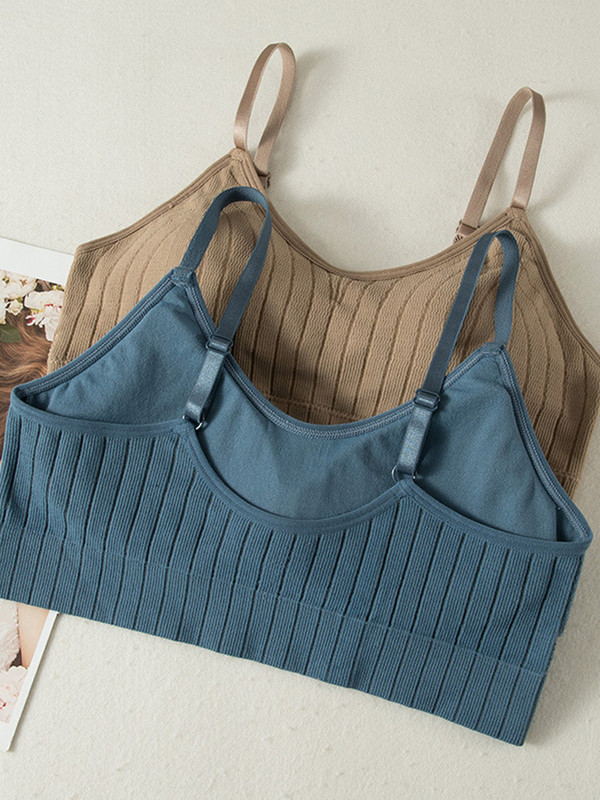 ASHEYWR Ženski ljepotica Grudnjaci za leđa Visoko elastični Push Up otporni na udarce Tube Top Donje rublje Pleteni kamisole Bralette Ženski