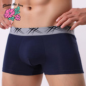 [Bloom the love] Täiesti uus puuvillane Boxer Meeste Aluspesu Meeste Bokserid Aluspüksid Cuecas Masculina Boxershorts Meeste Aluspüksid Suurus S-XL