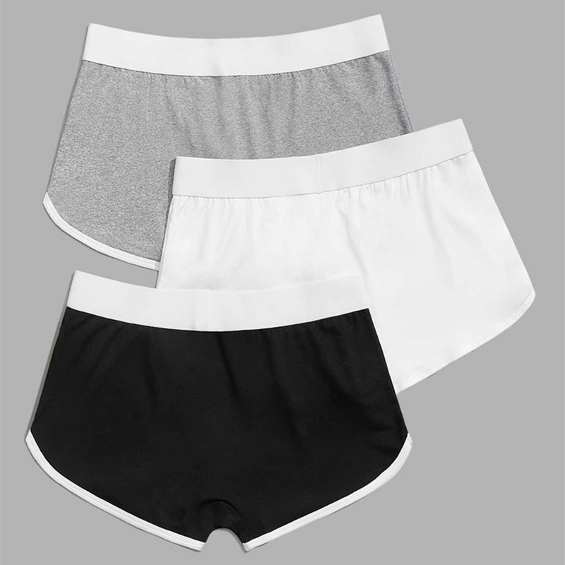 Ανδρικά άνετα μπαούλα μπόξερ Μπούγκο τσαντάκι Εσώρουχα κοντό βέλος Παντελόνια Άνδρας που αναπνέει για το σπίτι Φορέστε Sleepwear Ανδρικές πιτζάμες Παντελόνι σώβρακο