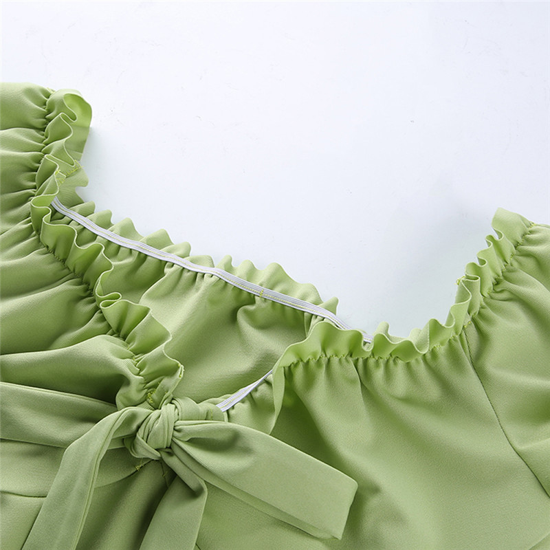 Off Shoulder naiste topp Suvine Olkaimeton Ruched Seksikas Body kombinesoonid Kombinesoonid Kostüüm Bandage Õhukesed vabaaja klubirõivad