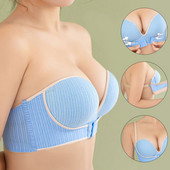 Push up grudnjak Grudnjaci bez žica Donje rublje bez naramenica Nevidljivi seksi grudnjak Bralette vjenčanje Žensko donje rublje