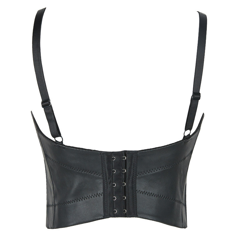 PU-nahast rinnahoidja ja aluspesu komplekt naiste pluss suuruses bralette õõnsaga seksikas aluspesu naiste õhuke pesu