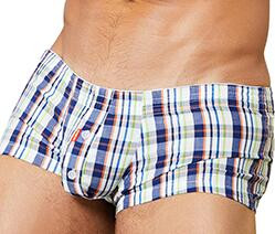 SEOBEAN Scurt scurt din bumbac cortos hombres Pantaloni scurți de pijama pentru bărbați Trening în carouri Geantă U Trunchi casual Pantaloni scurți de pijama