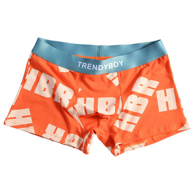 [Bloom the love] Scrisoare Lenjerie de corp Bărbați Boxer Bumbac Boxeri pentru bărbați Chiloți Bărbați Ropa Interior Hombre Cuecas Masculina Calzoncillos