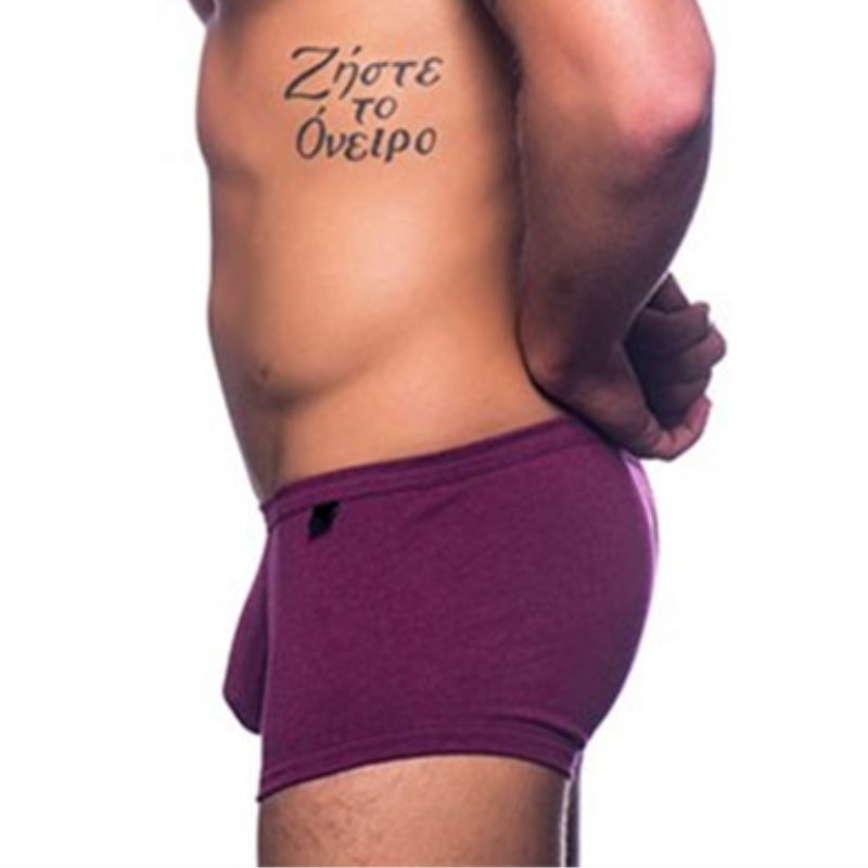 2018 Uus puuvillane seksikas meeste aluspesu bokserid mood lühikesed püksid kott Pehmed aluspüksid mugavad meeste bokserid kõrge elastsusega vabaaja