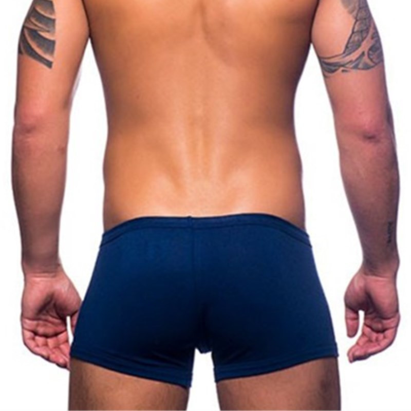 2018 Uus puuvillane seksikas meeste aluspesu bokserid mood lühikesed püksid kott Pehmed aluspüksid mugavad meeste bokserid kõrge elastsusega vabaaja