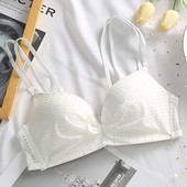 Feminino Langerie Sexy Soutien Gorge Super Push Up Femme rinnahoidjad naistele, topeltrihmad, moodne seksikas pits, ilma traadita aluspesu