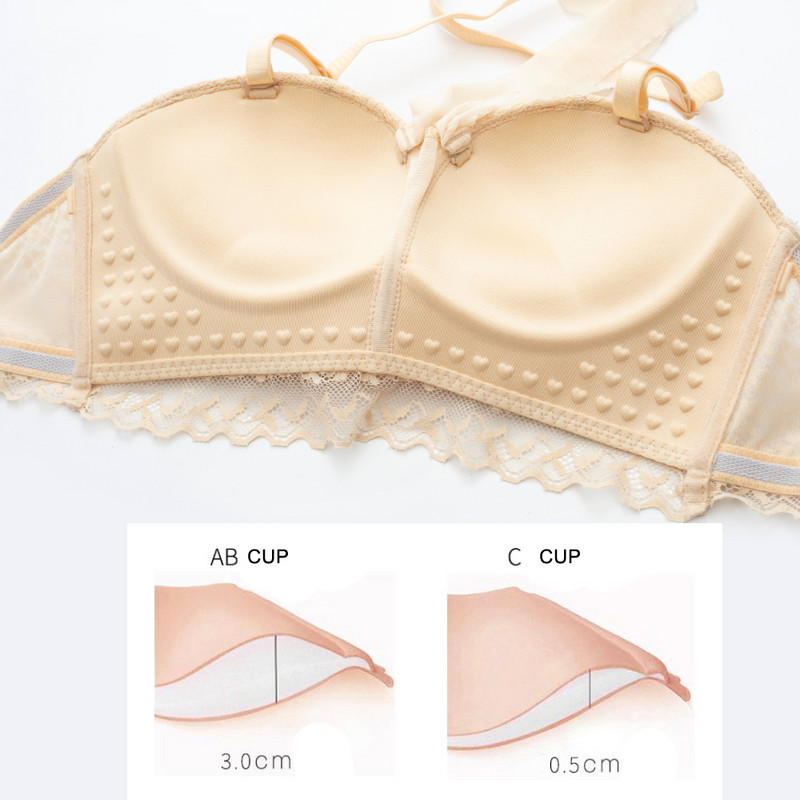 Στράπλες Σουτιέν Σουτιέν χωρίς ραφές Push Up Σουτιέν Ασύρματο μπλουζάκι με σωλήνα Bralette Σέξι γυναίκες Γάμος χωρίς κόκαλα αόρατο μπαντό