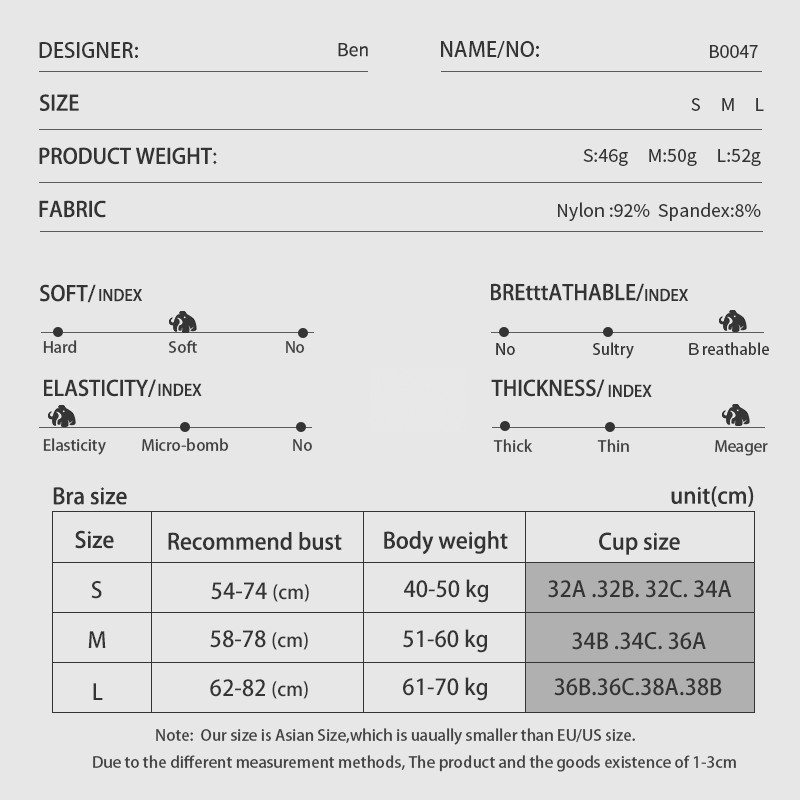 CMENIN Sleep Nylon Lenjerie de corp pentru femei Lenjerie Sutien solid, fără sudură, cu cataramă, top cu tub, bustieră, crop top cu cupe 2020 B0047