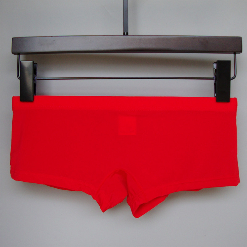 Прозрачни боксерки Ice Silk Мъжки секси прозрачни бельо Долни гащи Комфортни гащи Еластични боксерки