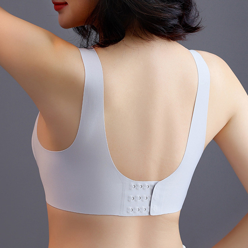 2022 Νέα γυναικεία σέξι εσώρουχα δαντέλα χωρίς ραφές που συγκεντρώνονται με υποστήριξη μικροσχηματισμού σταθερό και αντιολισθητικό γυναικείο σουτιέν από λάτεξ που αναπνέει