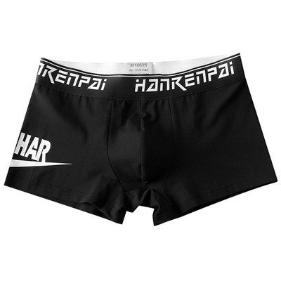 Lenjerie de corp pentru bărbați Cuasal Boxer pantaloni scurți pentru bărbați, respirabil, din bumbac, cu talie elastică, chiloți sport pentru băieți, lenjerie pentru adolescenți A50