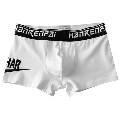 Lenjerie de corp pentru bărbați Cuasal Boxer pantaloni scurți pentru bărbați, respirabil, din bumbac, cu talie elastică, chiloți sport pentru băieți, lenjerie pentru adolescenți A50
