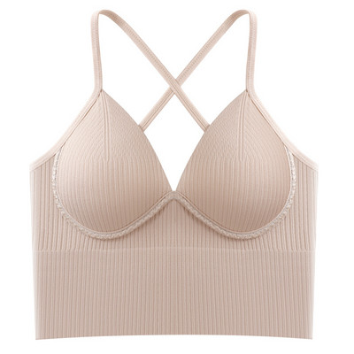 Sutien de sus pentru femei Bralette fără fir Topuri cu tuburi Camolă fără sudură Moda Lenjerie de corp dintr-o singură bucată Sutien sexy pentru femei