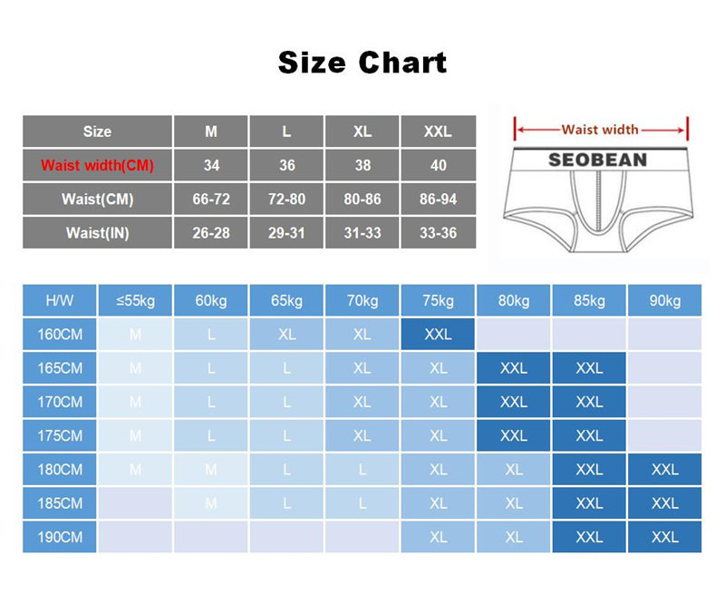 Ανδρικά εσώρουχα SEOBEAN Boxers Βαμβακερά ανδρικά εσώρουχα Breathable Man Boxer Print Σώβρακο Σέξι σορτς μπόξερ με χαμηλή μέση