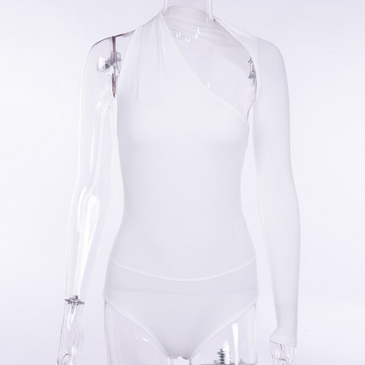 2020, toamnă, vară, costum strâns sexy, salopete de modă, body pentru femei, cu un umăr, topuri pe corp, îmbrăcăminte de stradă, costume casual
