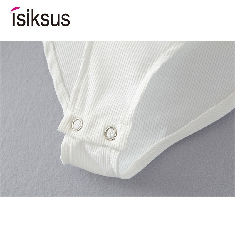 isiksus Must Suvine Seksikas Body Naiste Pikkade Varrukatega Seljata valge V-kaelusega Lühikesed Jumpsuits Open Crotch Bodysuit naistele JS027