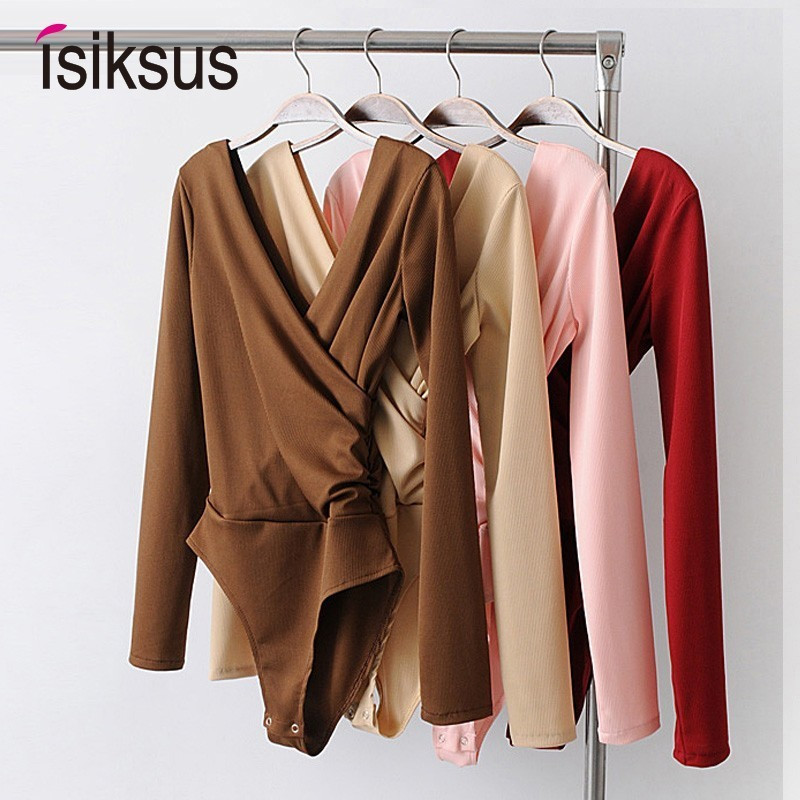 isiksus Must Suvine Seksikas Body Naiste Pikkade Varrukatega Seljata valge V-kaelusega Lühikesed Jumpsuits Open Crotch Bodysuit naistele JS027