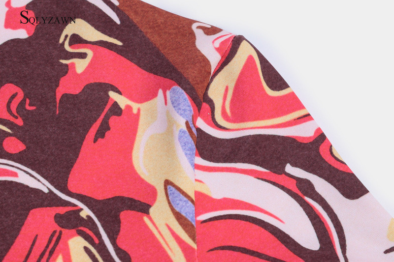 Σέξι πολύχρωμα φορμάκια μόδας Γυναικεία 2020 Άνοιξη Φθινόπωρο με ζεστή στάση Μπλούζες με γιακά μακρυμάνικο κορμάκι για πάρτι