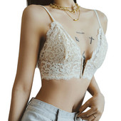 Καλοκαιρινά Γαλλικά Εσώρουχα Χωρίς Ατσάλινο Δαχτυλίδι Μικρό Σουτιέν Τριγωνικό Κύπελλο στήθους Μαλακό και άνετο κοριτσάκι με δαντέλα επίπεδη σουτιέν