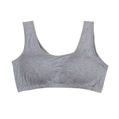 Sutien de mărime mare pentru femei Sutien fix din burete Lenjerie de corp Piept Somn Yoga Sutien sport Vest Top Bralette din bumbac