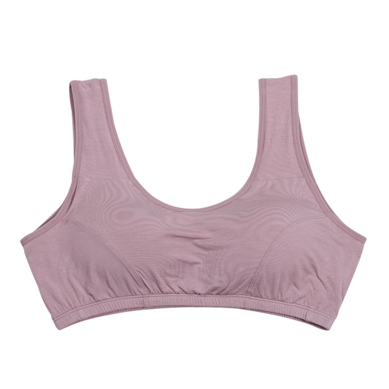 Sutien de mărime mare pentru femei Sutien fix din burete Lenjerie de corp Piept Somn Yoga Sutien sport Vest Top Bralette din bumbac