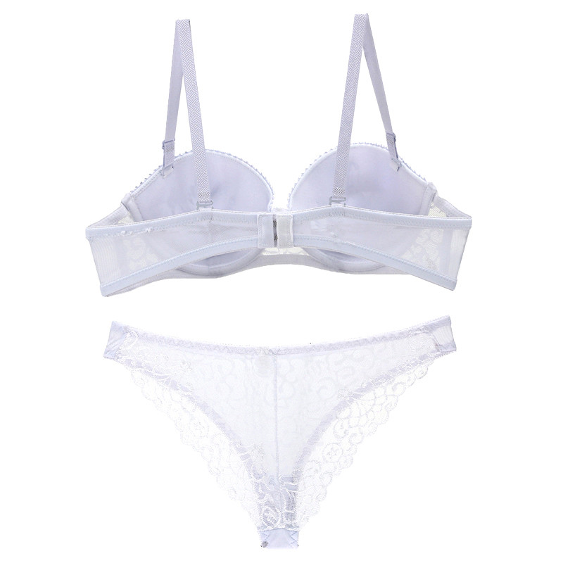 DaiNaFang New Sexy Dantela 32/70 34/75 36/80 38/85 40/90 ABC Cup Sutien Slip Thong Hollow Out Set Lenjerie Intima Femei Lenjerie Femeie