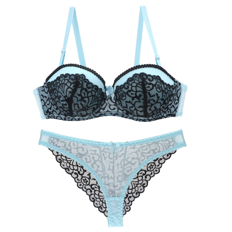 DaiNaFang New Sexy Dantela 32/70 34/75 36/80 38/85 40/90 ABC Cup Sutien Slip Thong Hollow Out Set Lenjerie Intima Femei Lenjerie Femeie