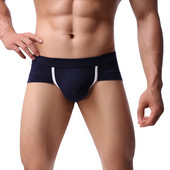 Seksi pamučne muške bokserice Donje rublje Mekana udobna izbočena torbica Gaćice niskog struka Muške gaćice Calzoncillos Hombre