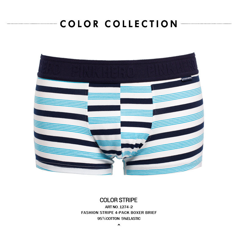 PINK HEROES Originalna marka Muško donje rublje Muško donje rublje Bokserice od čistog pamuka u kutiji za muškarce