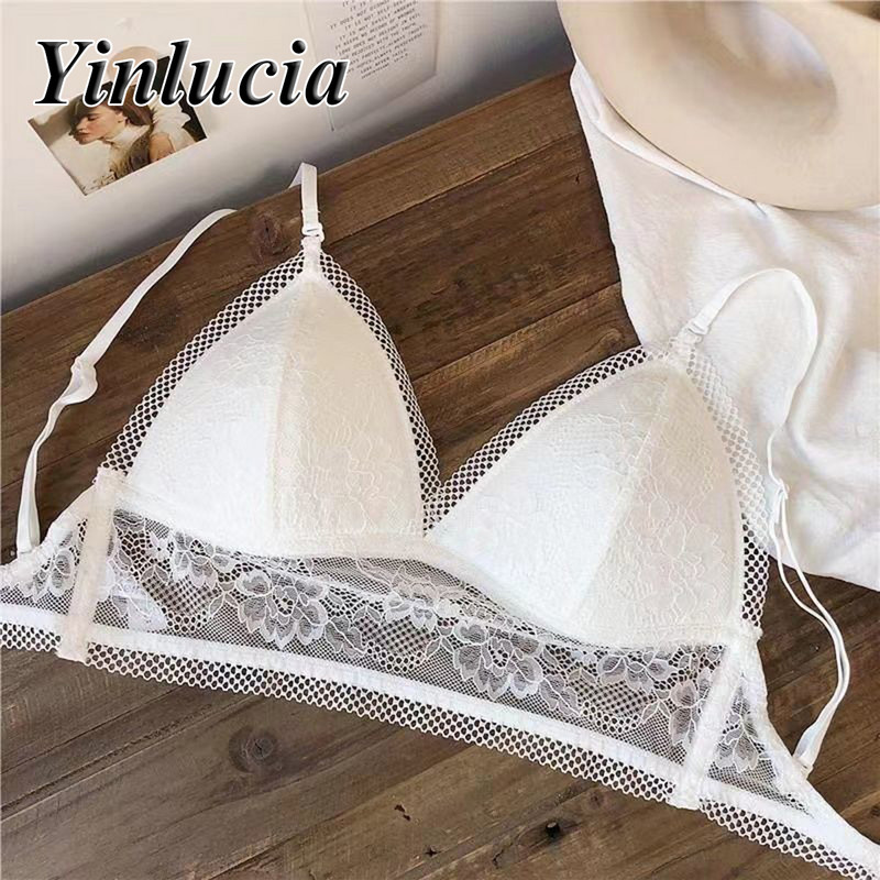 Camisole Sexy Lace Big U Seljata vesti alus Sling Top Rinnahoidja Crop Top Aluspesu Naiste Hingavad pehmed Push Up rinnahoidjad Suvised õmblusteta