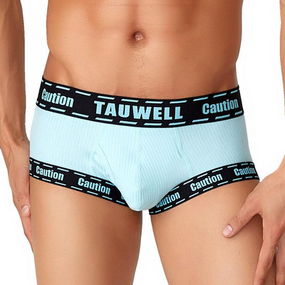 TAUWELL Boxeri din bumbac Lenjerie de corp pentru bărbați Chiloți sexy cu talie joasă Boxershorts Lenjerie pentru bărbați Slip boxer Nou sosiri