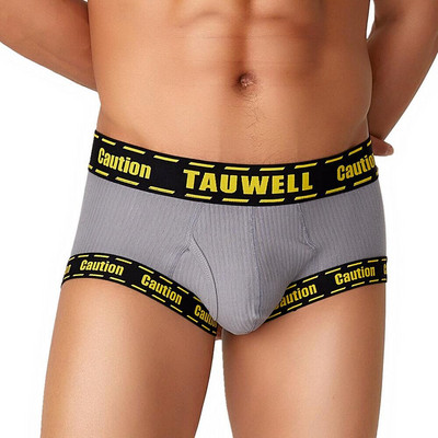 TAUWELL Boxeri din bumbac Lenjerie de corp pentru bărbați Chiloți sexy cu talie joasă Boxershorts Lenjerie pentru bărbați Slip boxer Nou sosiri