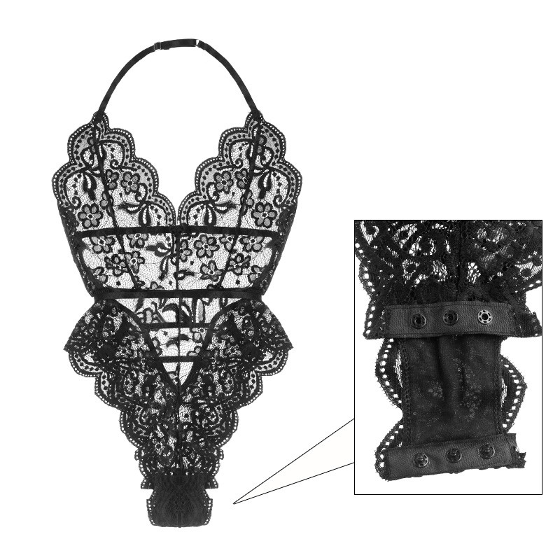 Must valge 2värvi seksikas tume pandlaga avatud viil seljata perspektiivi liibuv body dress ML