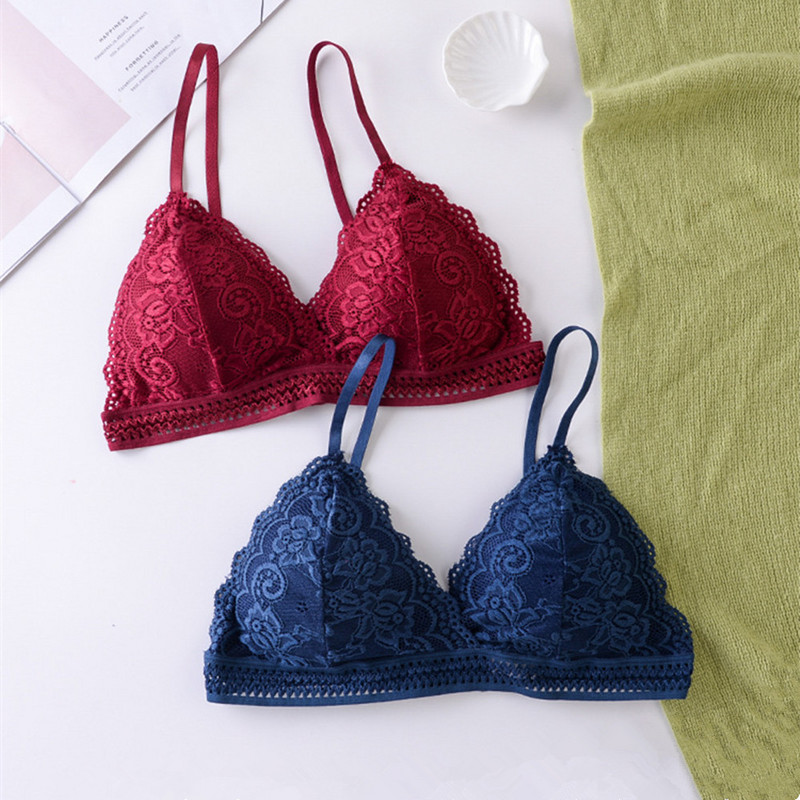 Sutien Push-Up Lenjerie Intima Femei Lenjerie Sexy Sutien Din Dantela Fără Sârmă Pentru Femei