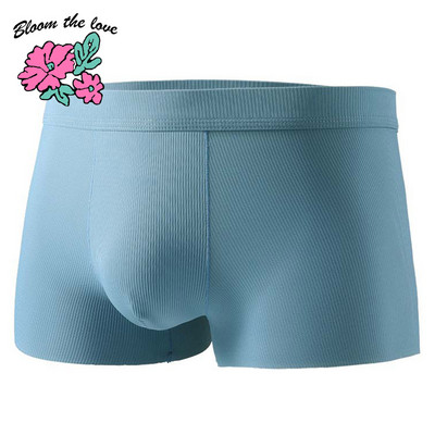 [Bloom the love] Lenjerie intima subțire, respirabilă, pentru bărbați, boxer pentru bărbați, chiloți pentru bărbați, cuecas masculine, boxershorts, L-3XL