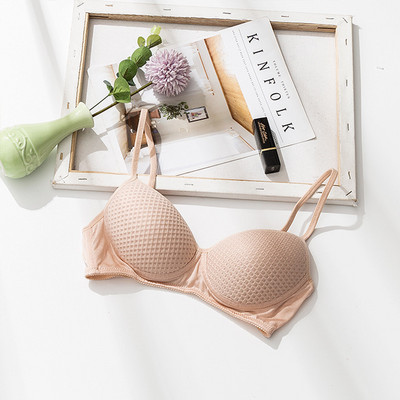 Γυναικεία επένδυση από 100% πραγματικό μετάξι που αναπνέει καθημερινά Άνετο ασύρματο σουτιέν Bralette 2011