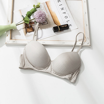 Γυναικεία επένδυση από 100% πραγματικό μετάξι που αναπνέει καθημερινά Άνετο ασύρματο σουτιέν Bralette 2011