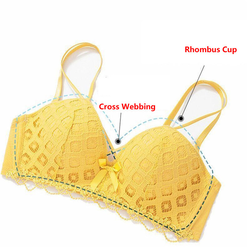 Naiste rinnahoidjad ilma traatuseta Mugav Korea Push Up rinnahoidja Seksikas naistepesu naistele Õmblusteta Mujer rinnahoidjad seljata bralette