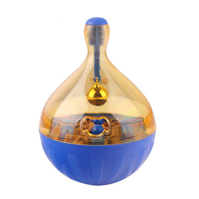 Kassitoidu söötjad Pall Interaktiivne Lõbus kauss Lemmikloomamänguasjad Tumbler Kassipoeg raputab lekkiv pall Kassitarvikud Kodukoeratoodetele