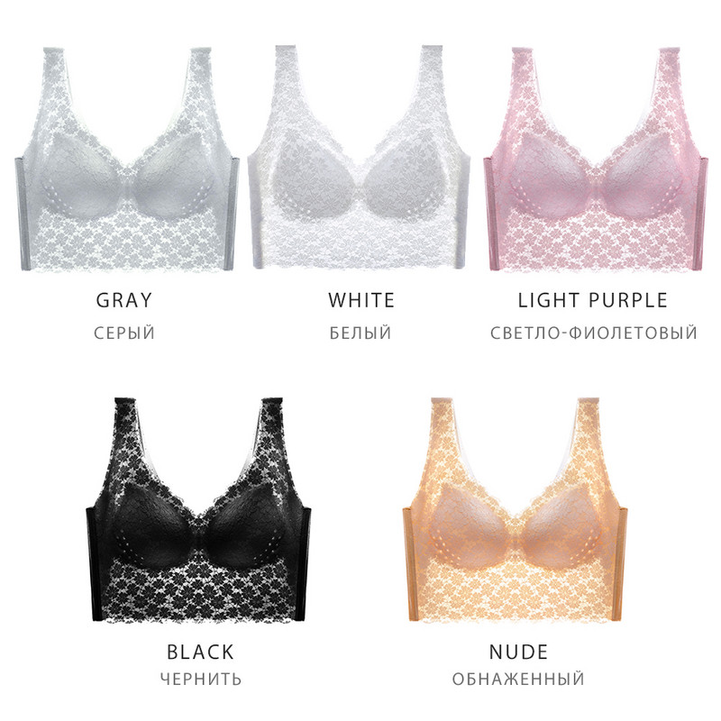 Sutiene pentru femei Minimizer Sexy, fără sudură, frumusețe spate, sutien de mărime mare, vestă sport pentru fete, lenjerie căptușită, intime push-up