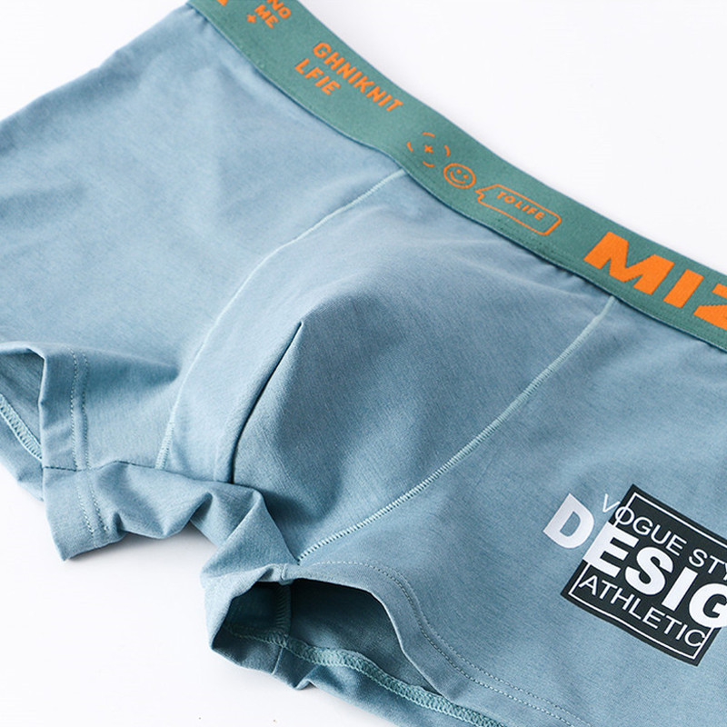 Uus meeste aluspükste komplekt puuvillane pehme bokserid meeste hingavad aluspüksid meeste mugavad aluspesu meeste lõdvestunud püksid tasuta kohaletoimetamine